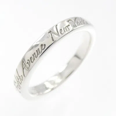 Pre-owned Tiffany & Co Tiffany Silver 925 Band Ring ()