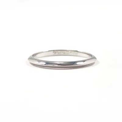 Pre-owned Tiffany & Co Tiffany Silver Platinum 950 Band Ring ()