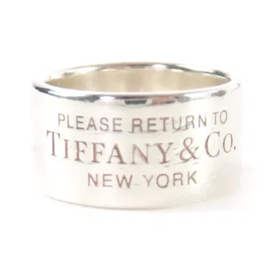 Pre-owned Tiffany & Co Tiffany Silver Silver 925 Band Ring ()