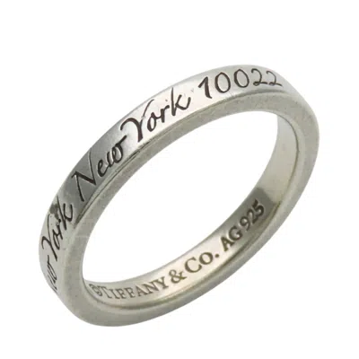 Pre-owned Tiffany & Co Tiffany Silver Silver 925 Band Ring ()
