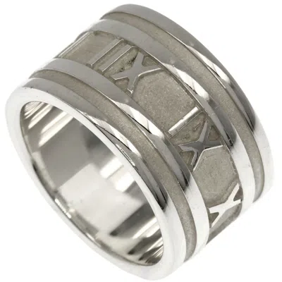 Pre-owned Tiffany & Co Tiffany Silver Silver Band Ring ()