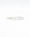 Tiffany & Co Tiffany T 18kt White Gold Bracelet In Metallic