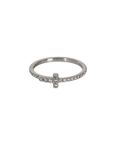 Tiffany & Co . Tiffany T Wire 0.20 Ct. Tw. Diamond Ring (authentic Pre-loved) In Transparent