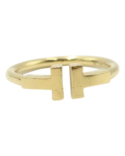 Tiffany & Co Tiffany T Wire Ring In Gold Metal