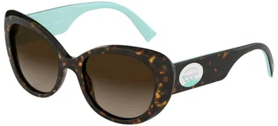Pre-owned Tiffany & Co Tiffany Tf 4205u Black/grey Shaded (8001/s4) Sunglasses