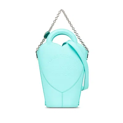 Pre-owned Tiffany & Co Tiffany Tiffany Blue Leather Handbag Shoulder Bag ()