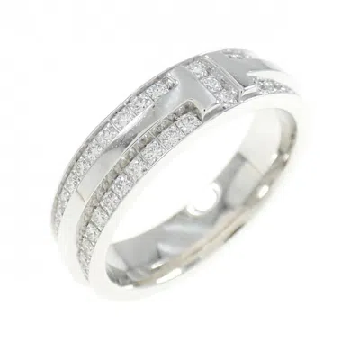 Pre-owned Tiffany & Co Tiffany White Gold (18k) Band Ring ()
