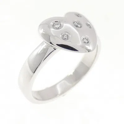 Pre-owned Tiffany & Co Tiffany White Gold (18k) Band Ring ()