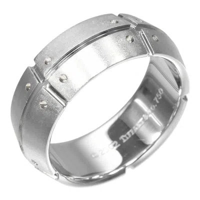 Pre-owned Tiffany & Co Tiffany White Gold (18k) Band Ring ()