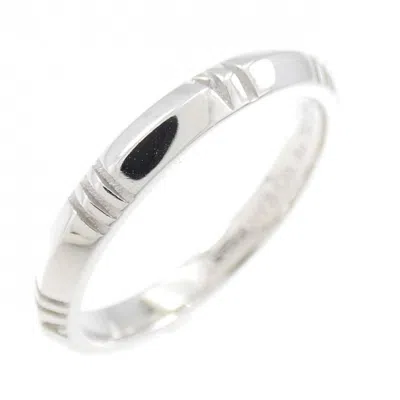 Pre-owned Tiffany & Co Tiffany White Gold White Gold (18k) Band Ring ()