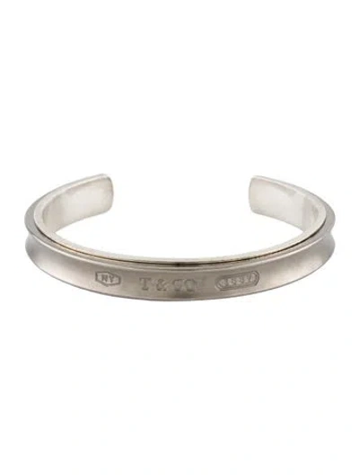 Pre-owned Tiffany & Co Titanium Midnight Cuff Bracelet, 6.5" In Multi
