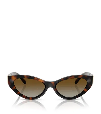 Tiffany & Co Tortoiseshell Sunglasses In Brown