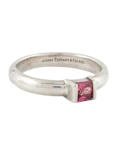 Pre-owned Tiffany & Co Tourmaline Stacking Ring In Multi