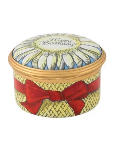 Pre-owned Tiffany & Co Trinket Box In Neutrals
