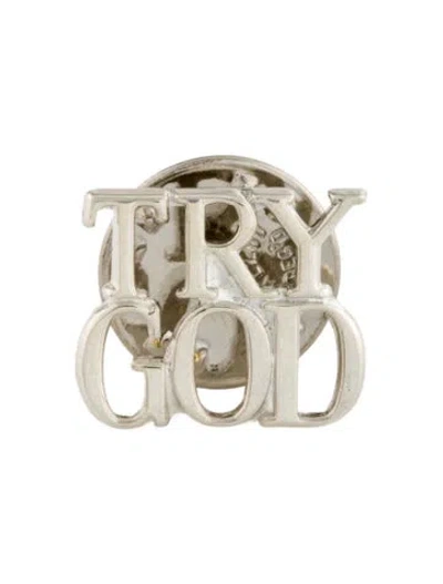 Pre-owned Tiffany & Co Try God Tie Pin In Multicolor