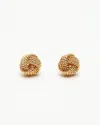Tiffany & Co Twist Knot 18kt Gold Earrings
