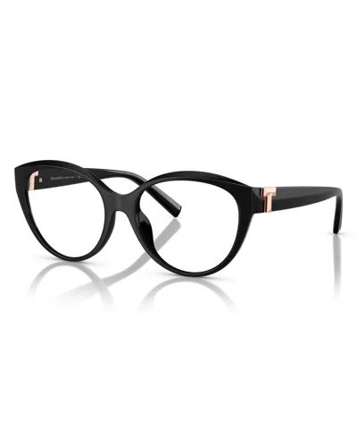 Tiffany & Co Unisex Eyeglasses, Me2004d In Black