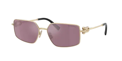 Tiffany & Co . Unisex Sunglass Tf3111 In Gold