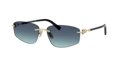 Tiffany & Co . Unisex Sunglass Tf3114 In Green