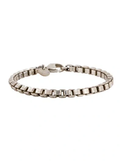 Pre-owned Tiffany & Co Venetian Link Bracelet, 5.75" In Multi
