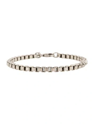 Pre-owned Tiffany & Co Venetian Link Bracelet, 6.5" In Multi