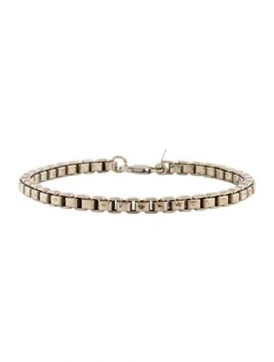 Pre-owned Tiffany & Co Venetian Link Bracelet, 6.75" In Multi