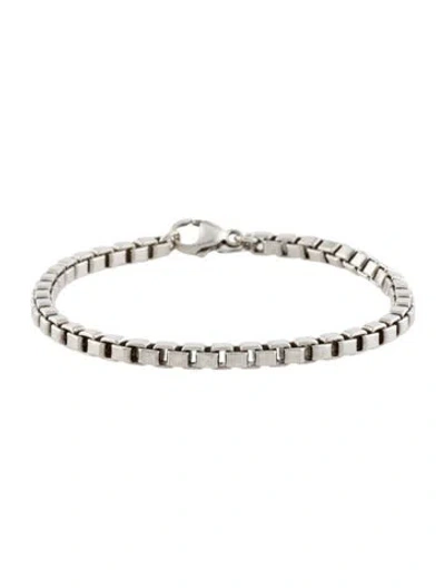 Pre-owned Tiffany & Co Venetian Link Bracelet, 7" In Multi