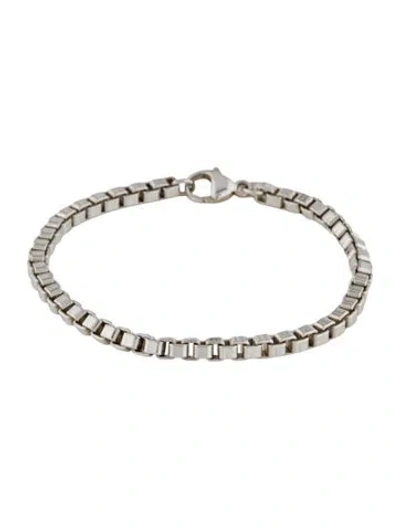 Pre-owned Tiffany & Co Venetian Link Bracelet, 7" In Multi