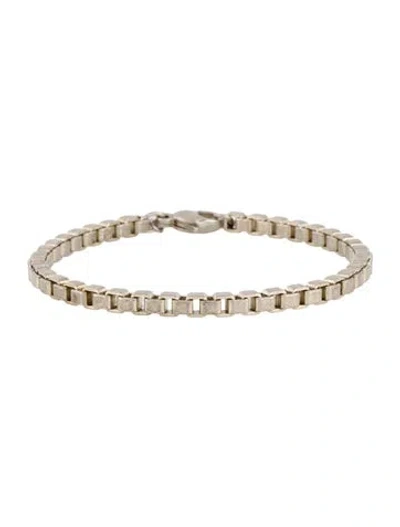 Pre-owned Tiffany & Co Venetian Link Bracelet, 7" In Multi