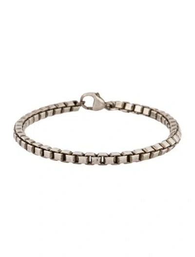 Pre-owned Tiffany & Co Venetian Link Bracelet, 7" In Multi