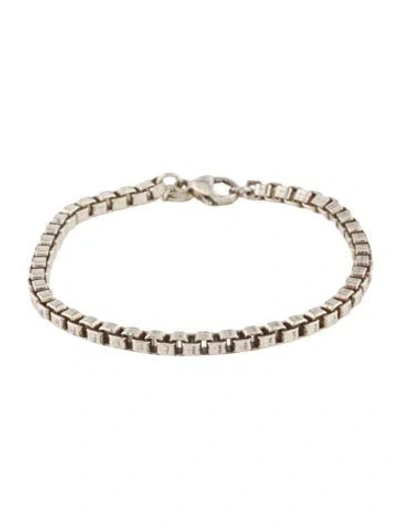 Pre-owned Tiffany & Co Venetian Link Bracelet, 7" In Multi