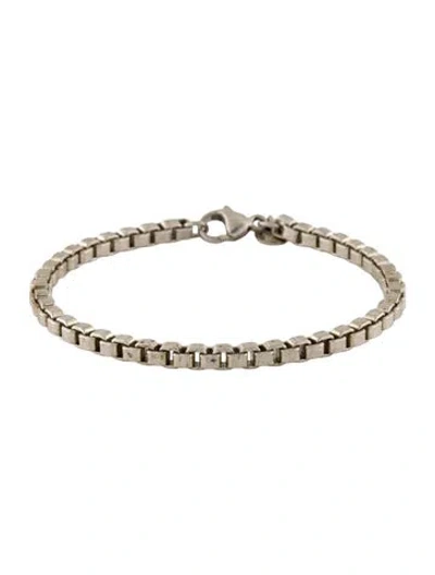 Pre-owned Tiffany & Co Venetian Link Bracelet, 7" In Multi