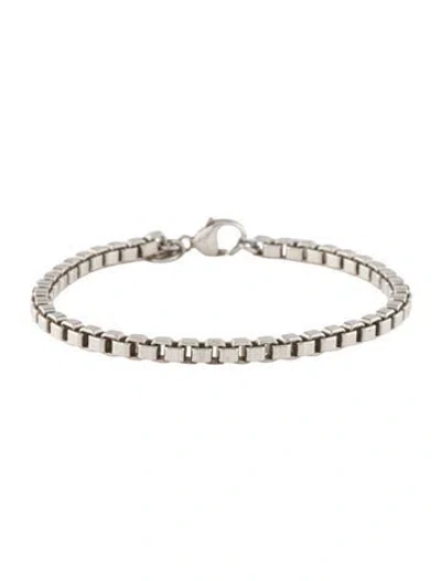 Pre-owned Tiffany & Co Venetian Link Bracelet, 7" In Multi