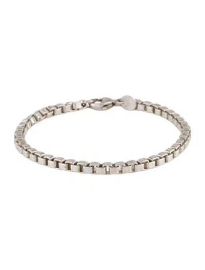 Pre-owned Tiffany & Co Venetian Link Bracelet, 7" In Multi