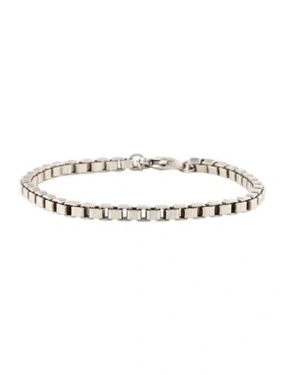 Pre-owned Tiffany & Co Venetian Link Bracelet, 7.25" In Multi