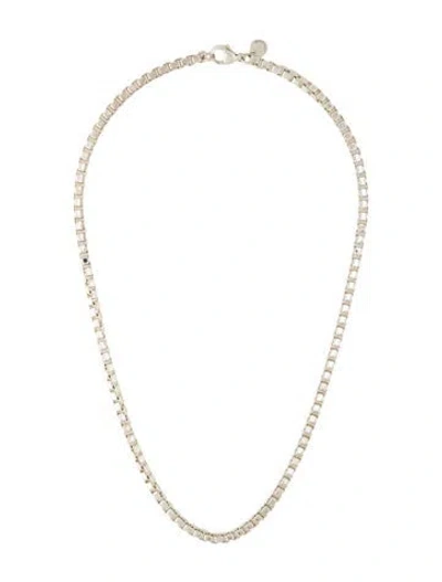 Pre-owned Tiffany & Co Venetian Link Chain Necklace, 18" In Multi