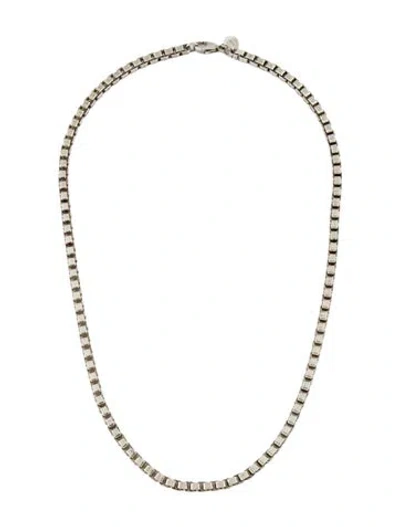 Pre-owned Tiffany & Co Venetian Link Necklace, 18" In Multi
