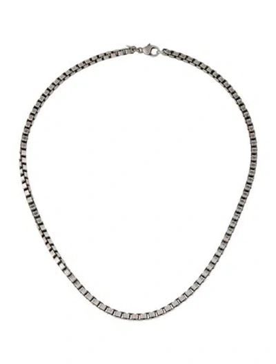 Pre-owned Tiffany & Co Venetian Link Necklace, 18.25" In Multi