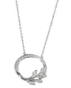 Tiffany & Co . Victoria Platinum 0.78 Ct. Tw. Diamond Pendant (authentic Pre-loved) In Metallic
