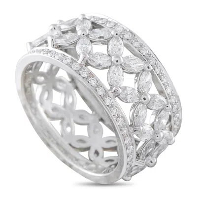 Tiffany & Co Victoria Platinum 2.34ct Diamond Ring Ti16-061926 In Silver