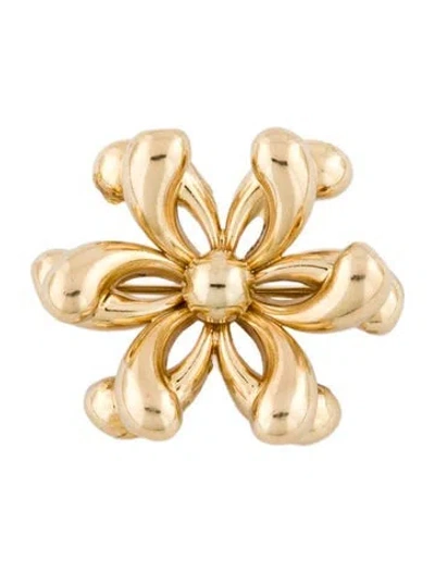 Pre-owned Tiffany & Co Vintage 14k Brooch In Multi
