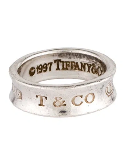 Pre-owned Tiffany & Co Vintage 1837 Band Ring In Multi