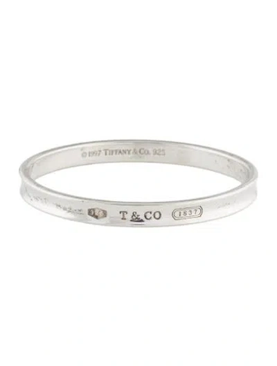 Pre-owned Tiffany & Co Vintage 1837 Bangle, 7.25" In Multi