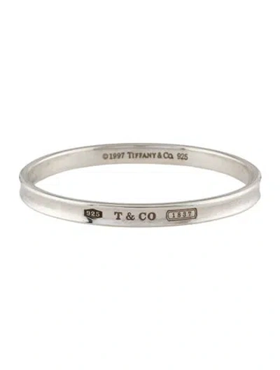 Pre-owned Tiffany & Co Vintage 1837 Bangle Bracelet, 7.75" In Multi