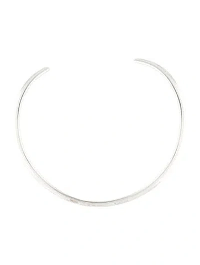 Pre-owned Tiffany & Co Vintage 1837 Collar Necklace, 13.5" In Multi