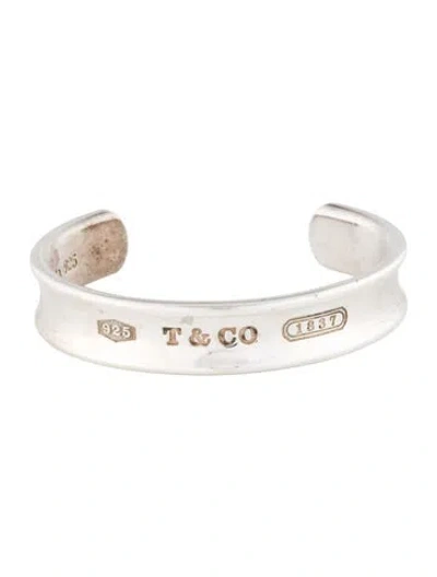 Pre-owned Tiffany & Co Vintage 1837 Cuff, 6.25" In Multi