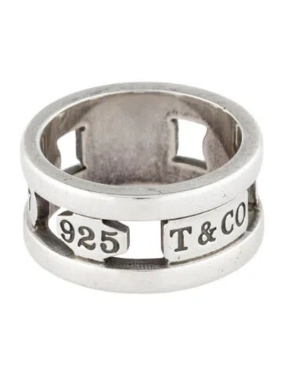 Pre-owned Tiffany & Co Vintage 1837 Cutout Band In Multi