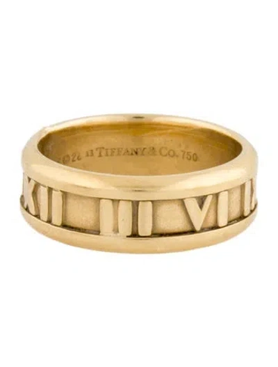 Pre-owned Tiffany & Co Vintage 18k Atlas Band In Multi