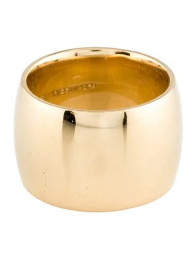 Pre-owned Tiffany & Co Vintage 18k Band Ring In Multi