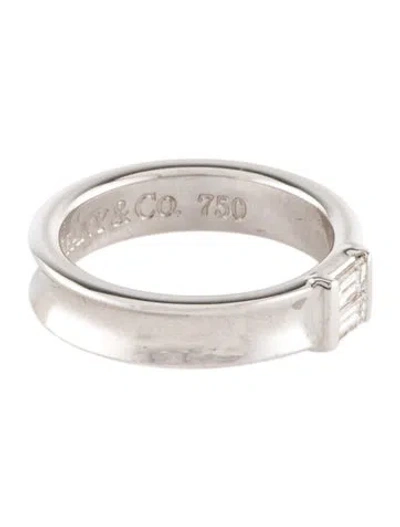 Pre-owned Tiffany & Co Vintage 18k Diamond Band In Multi